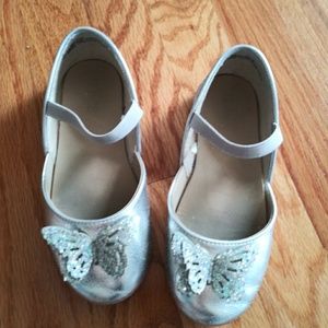 Butterfly Sparkle flats (toddler)